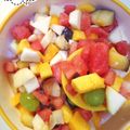 Fatima muh'd bello's cooksnap of when they made Fruits salad.