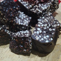 El cooksnap de silvia cuando hizo Turrón de chocolate negro con mijo hinchado y almendras.