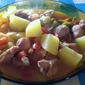 El cooksnap de Uladh Blåansikt Rodríguez cuando hizo Estofado de pavo al pimentón.