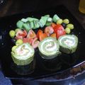 El cooksnap de jorbasmar cuando hizo Rollo de espinacas con queso y salmón.