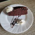 El cooksnap de César Gutierrez cuando hizo Tarta de chocolate.