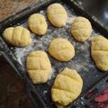 El cooksnap de aliznel cuando hizo Pan de harina de maíz🌽(polenta).