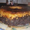 El cooksnap de Yurimi cuando hizo Torta Brownie con Flan en molde de 24 cm.