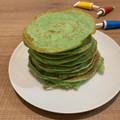 El cooksnap de Marieta cuando hizo Hot cakes de colores.