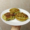 El cooksnap de Janete Dos Santos Sanz cuando hizo Tortitas de patata y brócoli con queso.