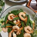 Michelle Liao 的 #123 甜豆炒蝦仁 cooksnap