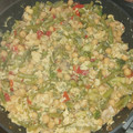 El cooksnap de Ari Rodriguez cuando hizo Revuelto de verduras y garbanzos.