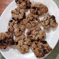 El cooksnap de Pilar Perdomo cuando hizo Galletas frutigran con pasas de uva y chips de chocolate.
