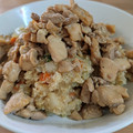El cooksnap de Johanna Estela Gutierrez cuando hizo Quinoa con Verduras y Pollo en Soja.