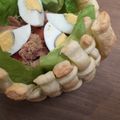 El cooksnap de Marieta cuando hizo Ensalada en cuenco de hojaldre.