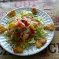 El cooksnap de Denis Delgado cuando hizo Ensalada de camarones.