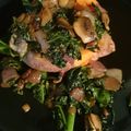 toya972's cooksnap of when they made Kale and Mushroom Sweet Potato.
