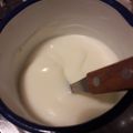 El cooksnap de Cele Maldonado cuando hizo Salsa blanca rápida.