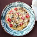 El cooksnap de Encarna Pérez (La Cocina De Encarni) cuando hizo Pizza de huevo en sartén.