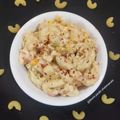 Bhumi Parikh's cooksnap of when they made સફેદ સોસ પાસ્તા (white sauce pasta).
