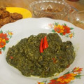 Cooksnap dari Afifah Zabarij Musta'fifah untuk resep Daun Singkong Tumbuk 