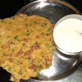 Madhu Priya Choudhary का कुकस्नैप जब उन्होंने धनिया पत्ता बेसन के चीले (dhaniya patta besan ke cheele recipe in Hindi) बनाया था।