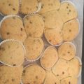 El cooksnap de Alicia Mateo López cuando hizo Magdalenas con chips de chocolate.