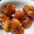 El cooksnap de Luciana López cuando hizo Buñuelos dulces.