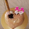 Ágnes Tresz Cooksnap-ja, amikor elkészítette a(z) Kávé fehércsokoládé mousse torta receptet.