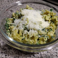El cooksnap de Paola Lozano Zafra cuando hizo Pasta con espinacas y setas.