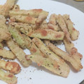 El cooksnap de Marilo P cuando hizo Palitos de calabacín al horno o en turbo Cecofry 4D.