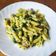 El cooksnap de Marta cuando hizo Pasta verde con espinacas y champiñón.