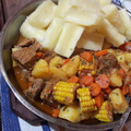 El cooksnap de Miriam Masquef cuando hizo Estofado de carne y papa.