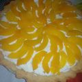 El cooksnap de Mayra Alarcón cuando hizo Tarta de Duraznos.