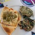 El cooksnap de Laura cuando hizo Hamburguesas vegetarianas de espinaca y avena.
