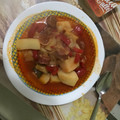 El cooksnap de Úrsula Von Pompillo cuando hizo Patatas a la riojana.