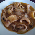 El cooksnap de Rosalía cuando hizo Calamares encebollados.