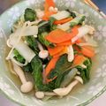 菜菜 的 鮮菇炒小白菜 cooksnap