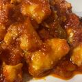 El cooksnap de Irene-Guirao cuando hizo Bacalao rebozado, con tomate natural (Sin sal).