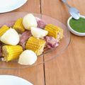 El cooksnap de Cintia Perez cuando hizo Costillas con papas.