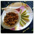 Vyas Ekta 's cooksnap of when they made ભીંડા નું શાક.