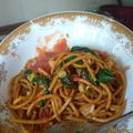 Cooksnap dari Fina Handayani untuk resep Mie (lidi) gomak / mie goreng #BikinRamadhanBerkesan