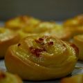 El cooksnap de Elena cuando hizo Caracolas de crema con thermomix.
