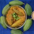 Bina Talati's cooksnap of when they made શાહી ભરેલા પરવળની સબ્જી (Shahi Stuffed Parval Sabji Recipe in Gujarati).