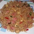 El cooksnap de Aly Chávez Aguirre cuando hizo Arroz chaufa casero peruano.