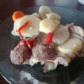 El cooksnap de Dai Lozano cuando hizo Bifes a la criolla.
