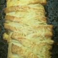 El cooksnap de daniela cuando hizo Trenza De jamón y queso (Fácil).