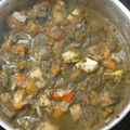 El cooksnap de Ari Rodriguez cuando hizo Pisto con espinacas #weekebentour.