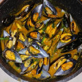 El cooksnap de icasmar cuando hizo Mejillones al curry.