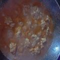El cooksnap de Erika de Kemmeter cuando hizo Tuco con albóndigas.