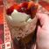 El cooksnap de Patricia Sparrow cuando hizo Vasitos de brownie.