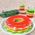 Cooksnap dari HannaH untuk resep Rainbow Pudding