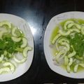 El cooksnap de Lidia Tsukishiro cuando hizo Aguachiles verdes (camarón) estilo mazatlan Sinaloa.