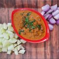 Seema gupta का कुकस्नैप जब उन्होंने सोया वडी आलू सब्जी (Soya vadi aloo sabzi recipe in hindi) बनाया था।