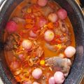 Cooksnap από Κωνσταντίνος Μακρής στη συνταγή Λαγός στιφάδο στη γάστρα🐇